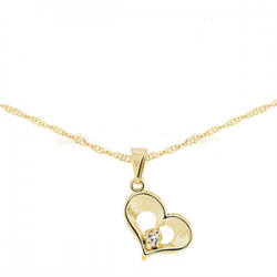 Cordão em formato de coração