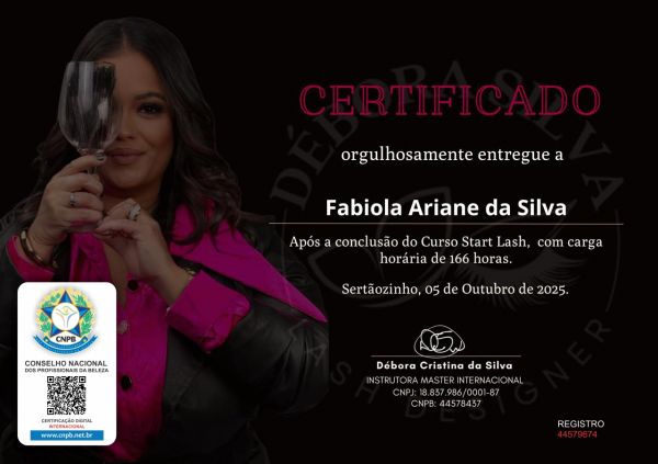 FABÍOLA ARIANE DA SILVA