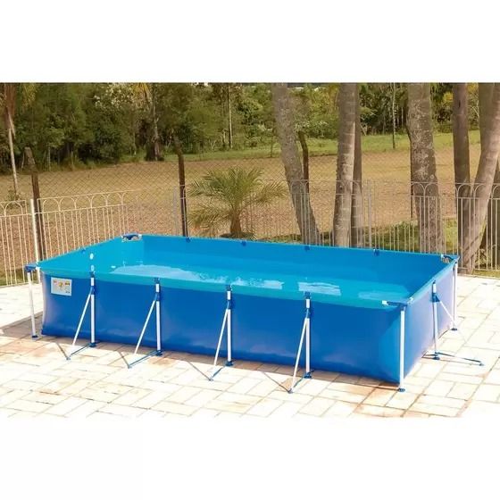 Piscina Premium 6200L Retangular Metalurgica Mor