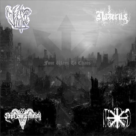 CD INFERNO VIRTUE + NABERUS666 + NEGRO BODE TERRORISTA + MANKINDEND - Four Ways to Chaos