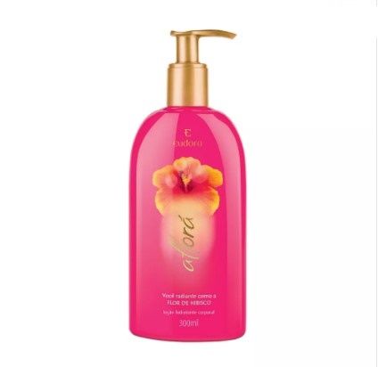 AFLORÁ LOÇÃO HIDRATANTE CORPORAL FLOR DE HIBISCO 300ML
