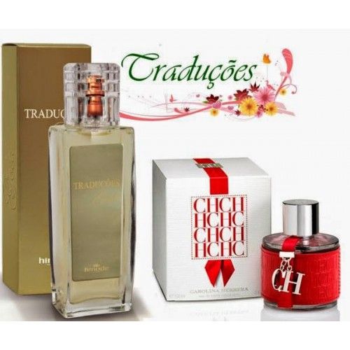 Traduções Gold Nº 55 Feminino Concorrente: CH Red Carolina Herrera 100 ml