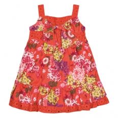 Vestido Hello Kitty  florido