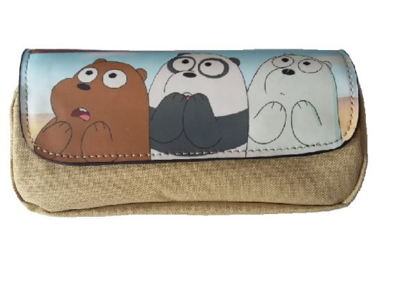 Estojo Porta Lápis We Bare Bears 1