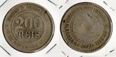 V052-1 - 200 Réis 1899 - Tiragem 2.723.500