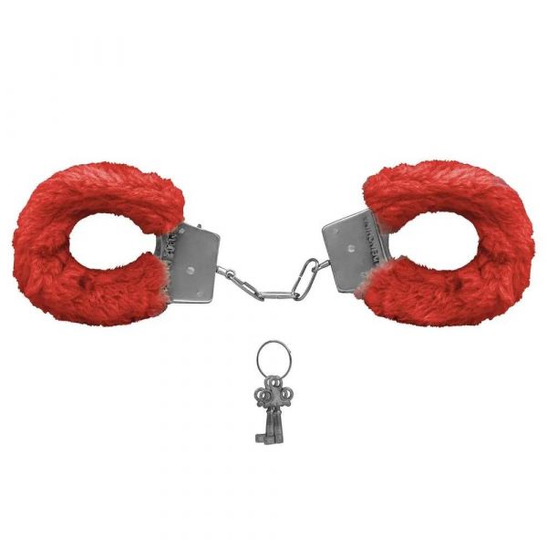 ALGEMA DE METAL PELÚCIA REVESTIDA FUR LOVE CUFFS SEXY IMPORT