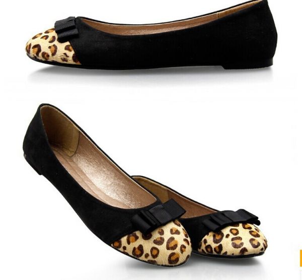 Sapatilha Leopard Veludo