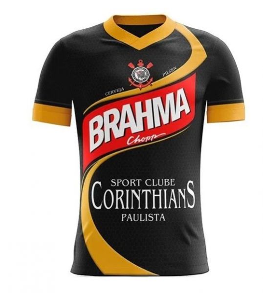Camisa Camiseta Cerveja Brahma Times Corinthians