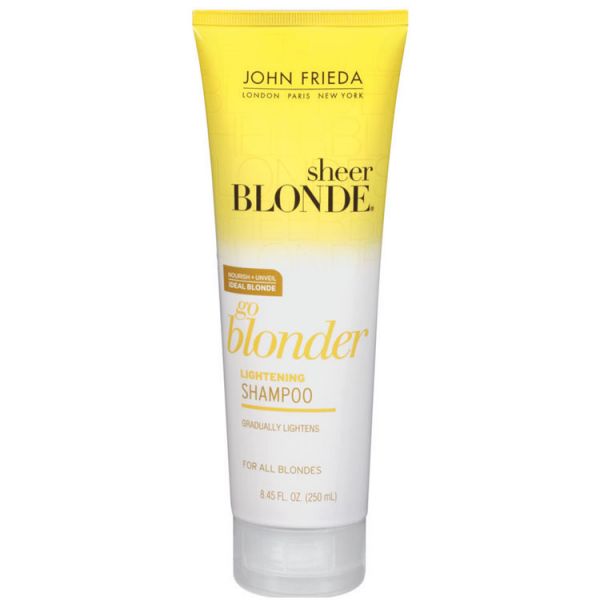 John Frieda Sheer Blonde Go Blonder Lightening Shampoo All Blondes - 250ml