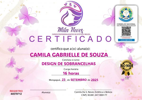 CAMILA GABRIELLE DE SOUSA