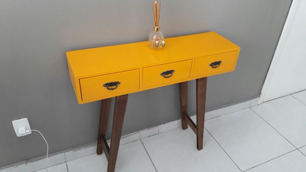 Aparador pé palito MDF 3 gavetas Belos móveis em mdf Artesanato Facil E Barato ~ Aparador pé palito MDF 3 gavetas Belos móveis em mdf