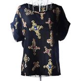 Moda Luxo: Blusa Chifon, de Ótima Qualidade. Frete Grátis.