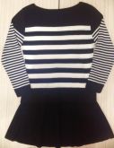 blusa listra preta/branca