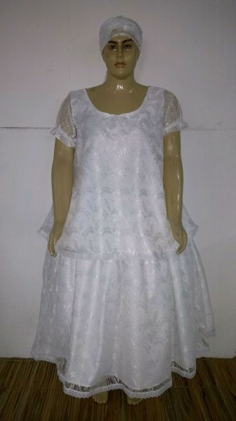 Roupa de santo - conjunto de - renda