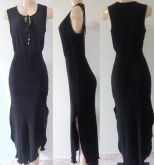 VESTIDO LONGO COM FENDA LATERAL
