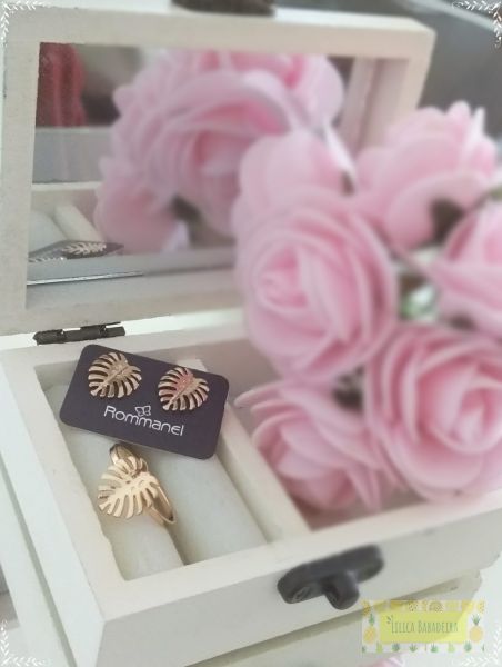 Conjunto folha Palma Rommanel