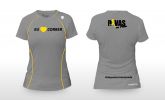 Blusa Feminina Baby Look "Eu Amo Correr"