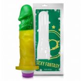 PENIS REALÍSTICO COM VIBRO COMEMORATIVO EDIÇÃO LIMITADA