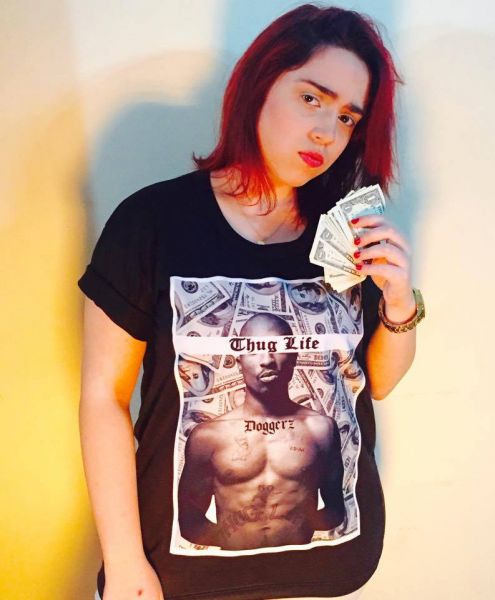 Camiseta Thug Life Tupac