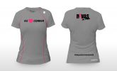 Blusa Feminina Baby Look "Eu Amo Correr"