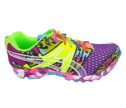 Tênis Asics Gel Noosa Tri 8 Feminino Lilás, Verde e Roxo MOD:11544