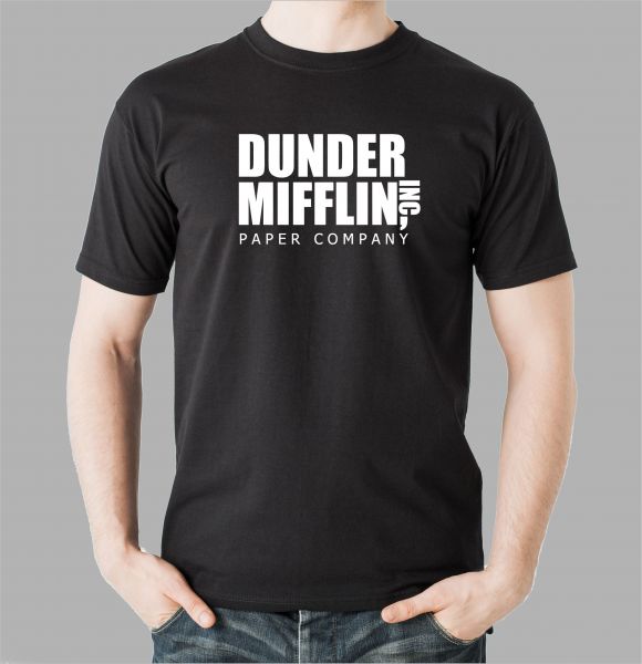 Camiseta Série The Office Empresa de Papel Dunder Mifflin