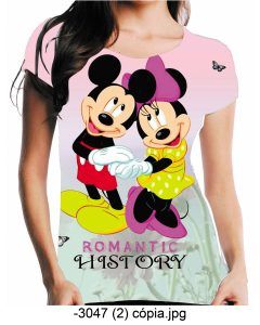 T-Shirt Blusa Feminina P M G