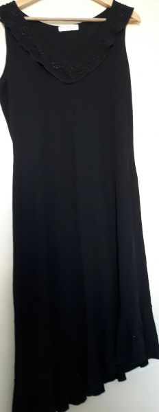 Vestido Festa Longuete Bordado Ducci