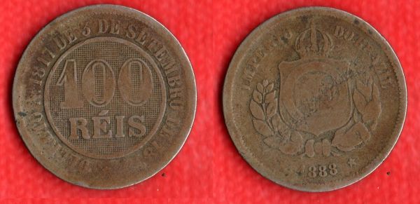V030-7 - 100 RÉIS 1888