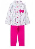 Conjunto Menina Pink Capuz