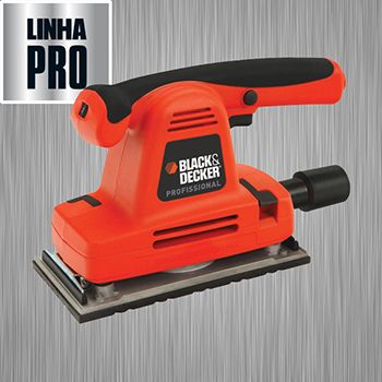 Lixadeira de Acabamento 1/2 folha 310W BLACK E DECKER