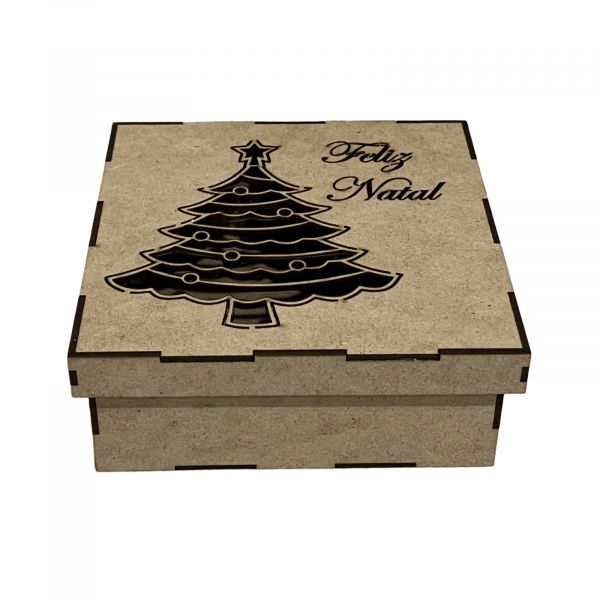 CÓD-NA09 CAIXA 15X15X6 ARVORE DE NATAL Nº1