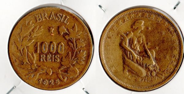 V129-1 - 1$000 1925 -Tiragem 6.205.000