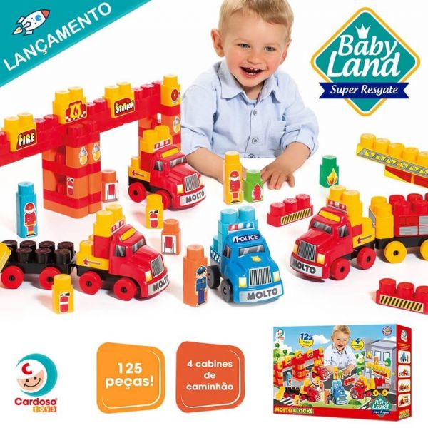 Baby Land Super Resgate 125 peças