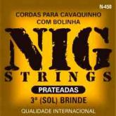 Encordoamento Para Cavaquinho Nig N450 Com Bolinha