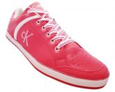 Sapatênis Masculino Calvin Klein Couro Vermelho MIX10997