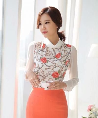 Blusa Verão Manga Longa Branca