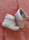 Coturno Veludo Rose