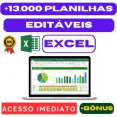 Pack +13 Mil Planilhas Editáveis + Super Bônus Exclusivo! - VERSÃO: ARC99