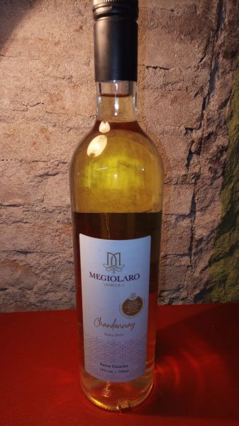 Vinho Branco Chardonnay Megiolaro 750 ml