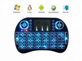 Mini Teclado Led Luz Sem Fio Wireless Touch Pad Pc Android
