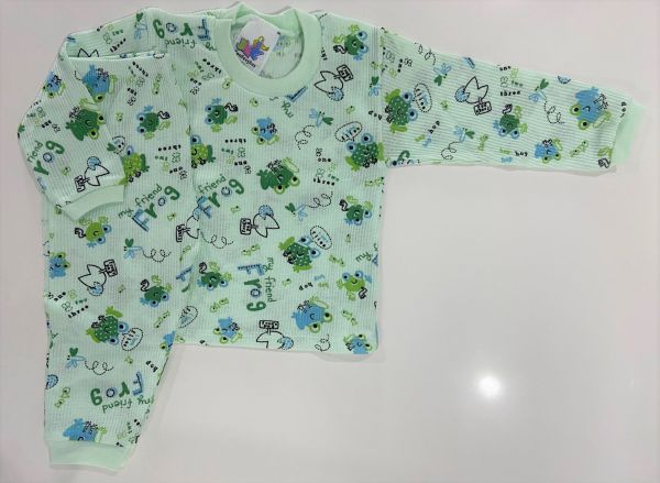 Conjunto 03 Canelado Verde