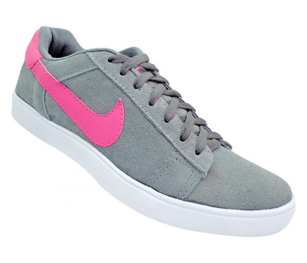 Tênis Feminino Nike Blazer Grafite e Rosa
