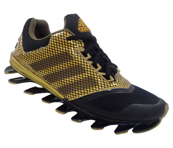 Tênis Adidas Springblade Drive Gold Pack Dourado e Preto