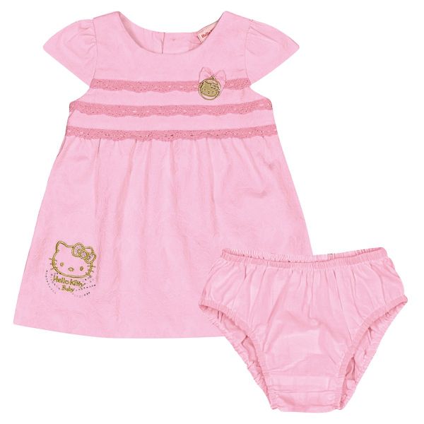 Conj. Vestido/Calcinha Hello Kitty TAM. GG  127086191