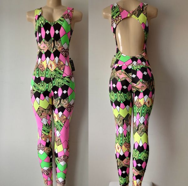 Macacão Fitness  Estampado