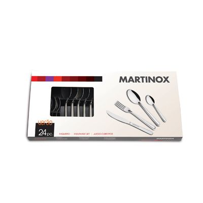 FAQUEIRO INOX 24PC VERAO MARTINAZZ