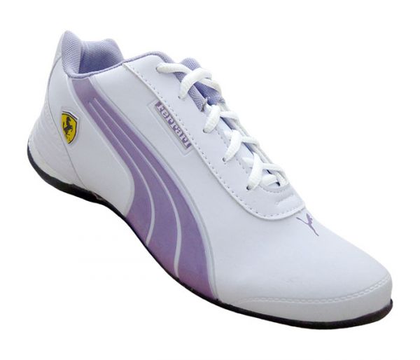 Tênis Puma Ferrari Drift Branco e Lilás MOD:12610