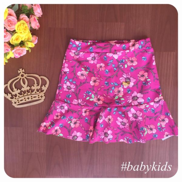 Saia Kids Peplum Floral Ref 2202