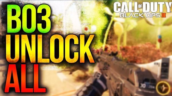 Call of  Duty Blek Ops 3 Unlock All